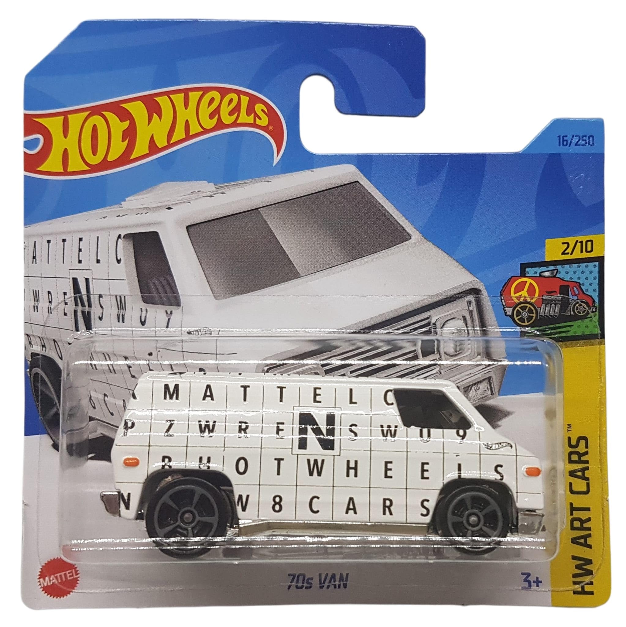 Furgoneta Hot Wheels Años 70 - España