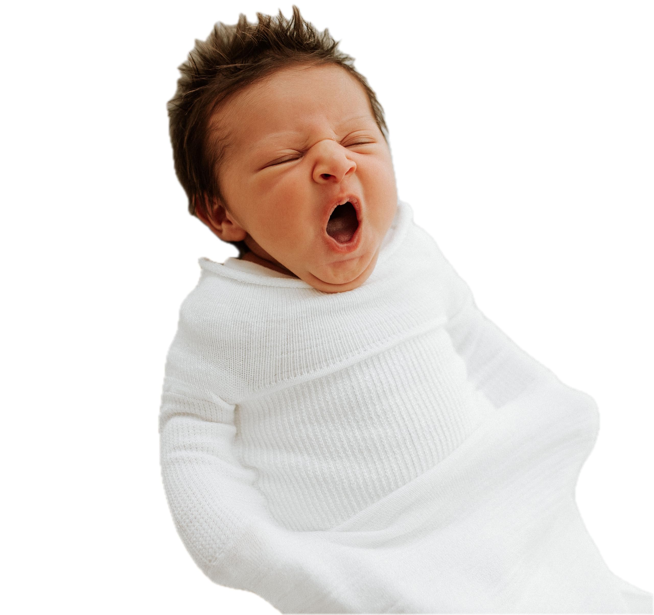 Photo 1 of Swaddelini Swaddle Sleep Sack, Viscose from Bamboo, Swaddle for babies 0-3 months, 6-12 pounds, Made in USA, Cloud