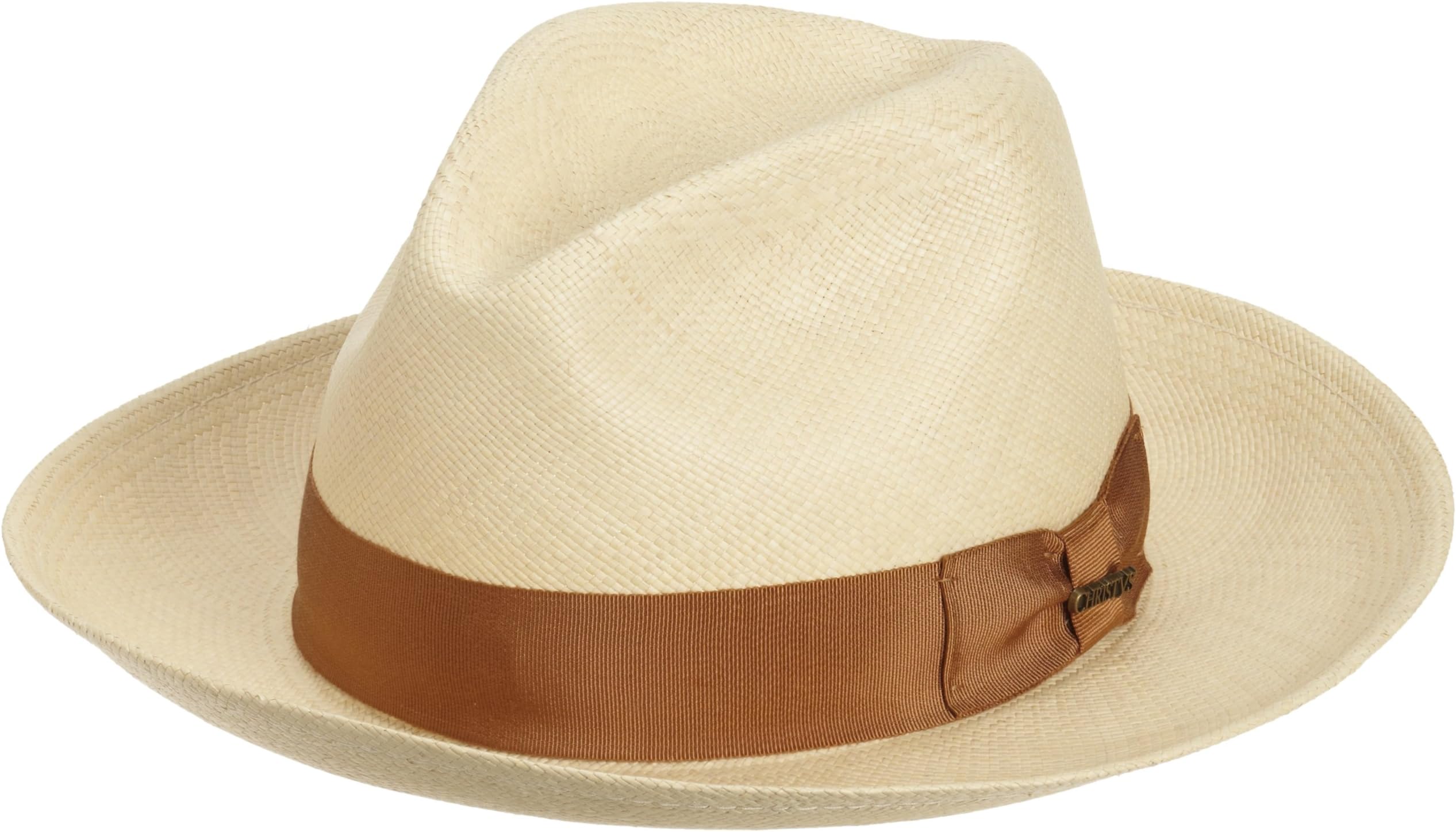Christys' of London Men's Panama Straw Pinch Front Safari Hat