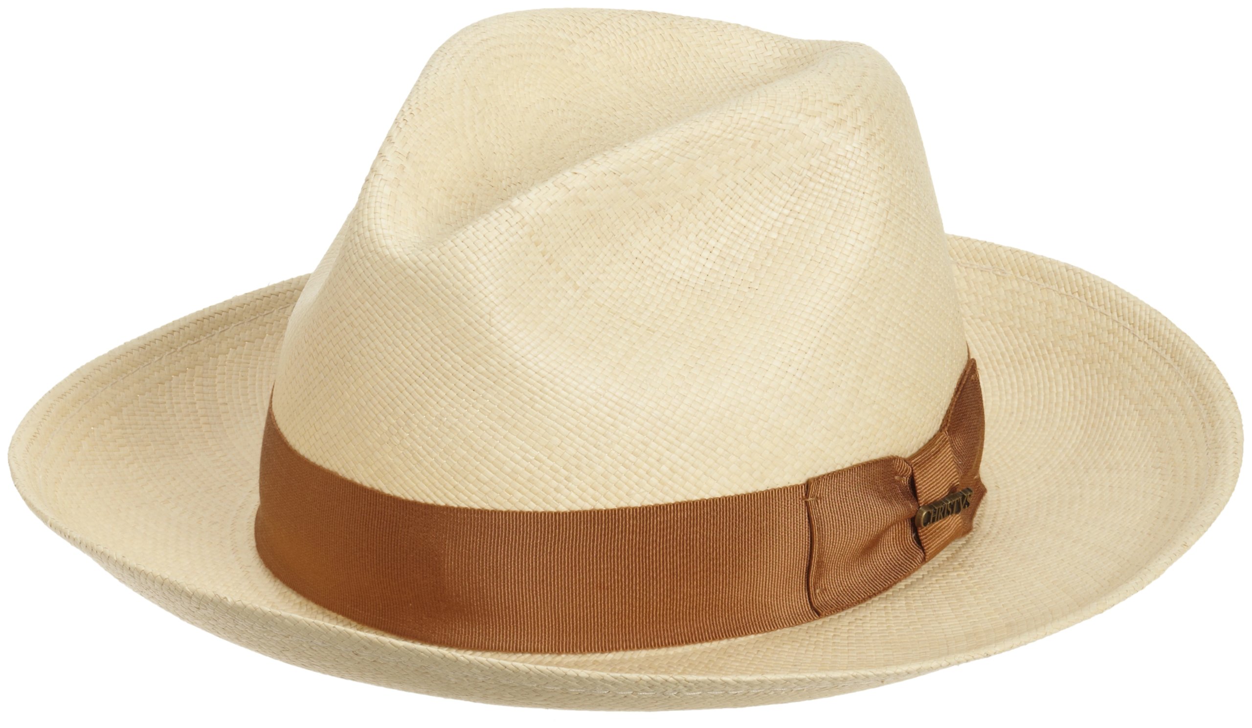 Christys' of London Men's Panama Straw Pinch Front Safari Hat