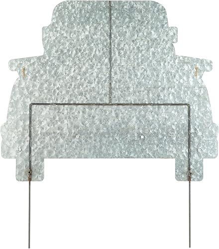 Miniatura 7 de Glitzhome Estaca patriótica de metal de 26 pulgadas de alto, letrero de pared para el Día Nacional Americano, decoración de pared para patio,