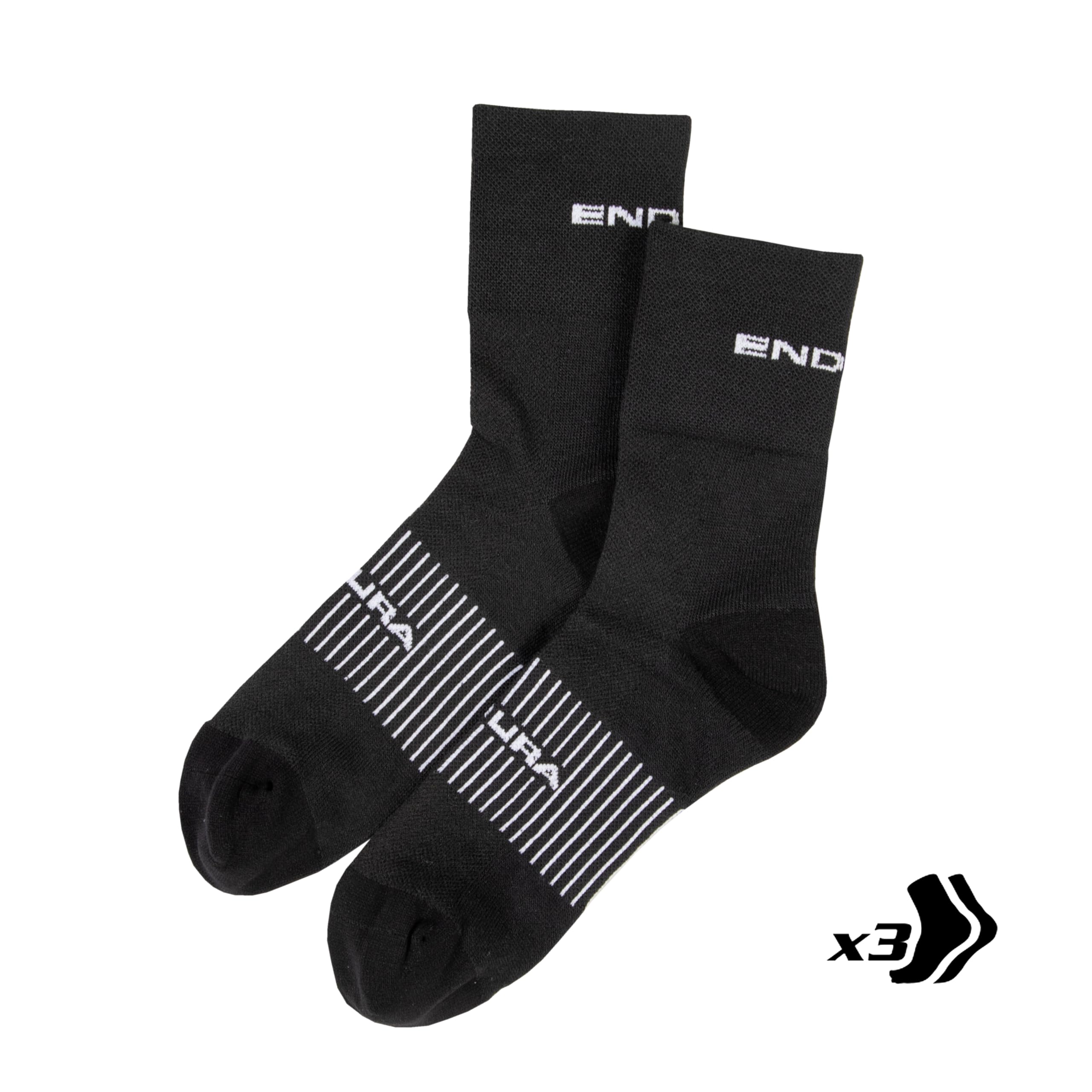 Canterbury Coolmax? Race Socks (3-pack) For Cycling | Lightweight| Moisture Wicking| Athletic Sports Crew Socks Cyclisme Chaussettes Homme (lot de 1)