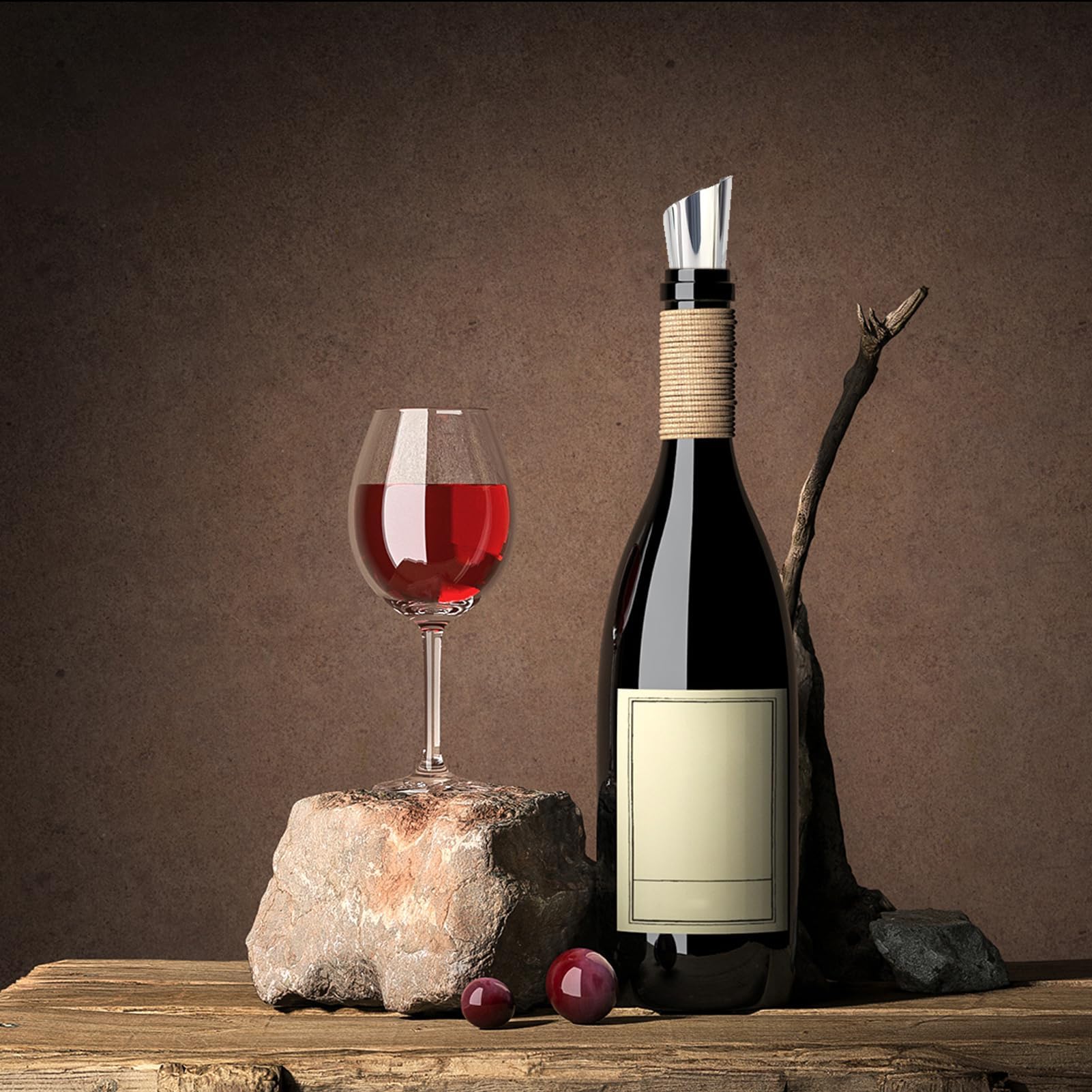 Salvagocce a forma grembiule per bottiglia vino. Personalizzabili