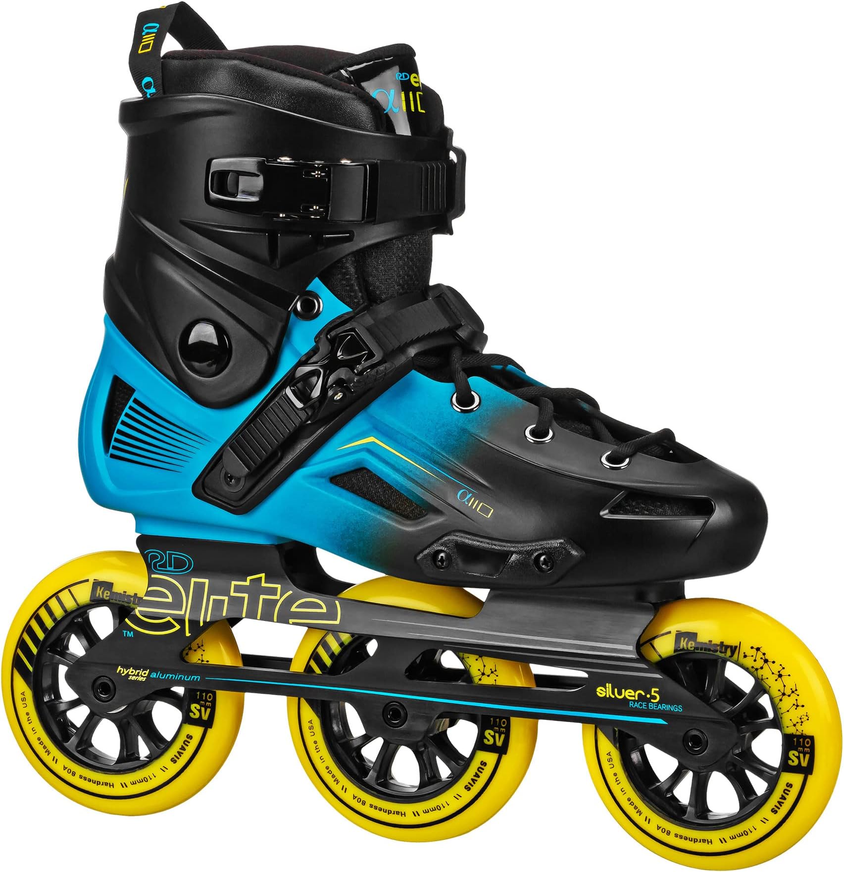 Roller Derby Elite Alpha 110mm 3-Wheel Inline