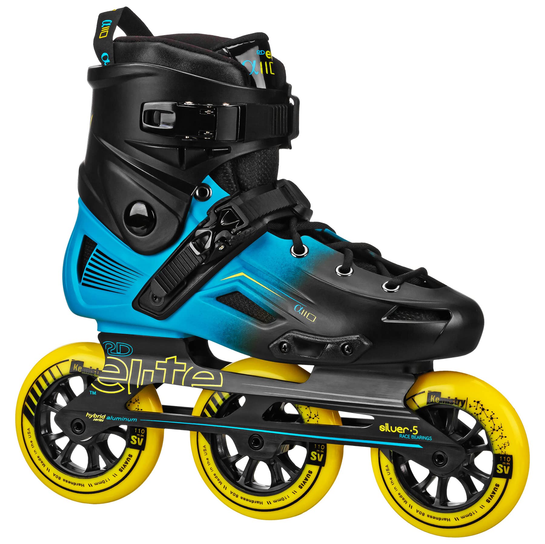 Roller Derby Elite Alpha 110mm 3-Wheel Inline Skate