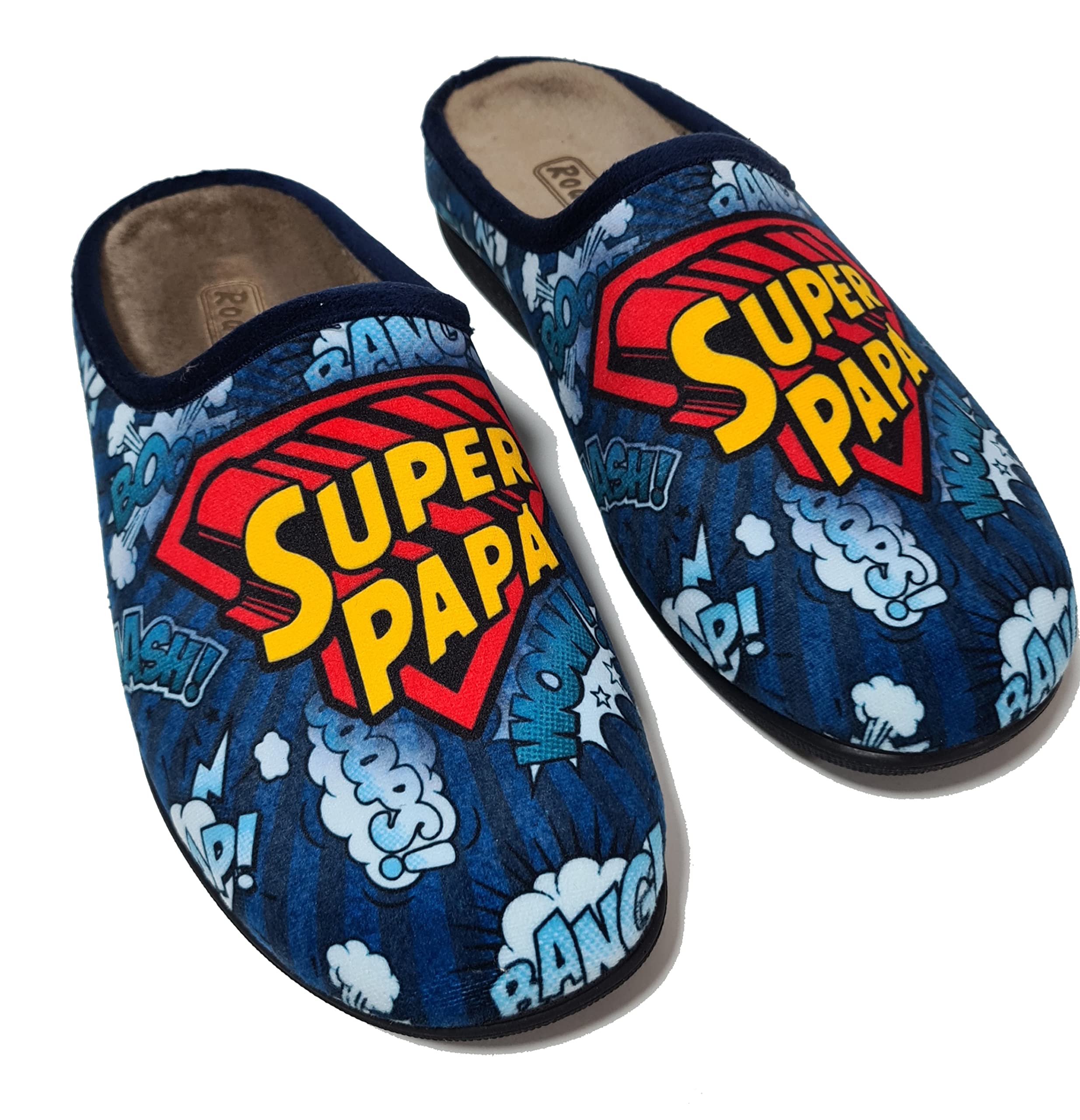 Rodevil Zapatillas casa para: hombre Super Papá - Hecho en España