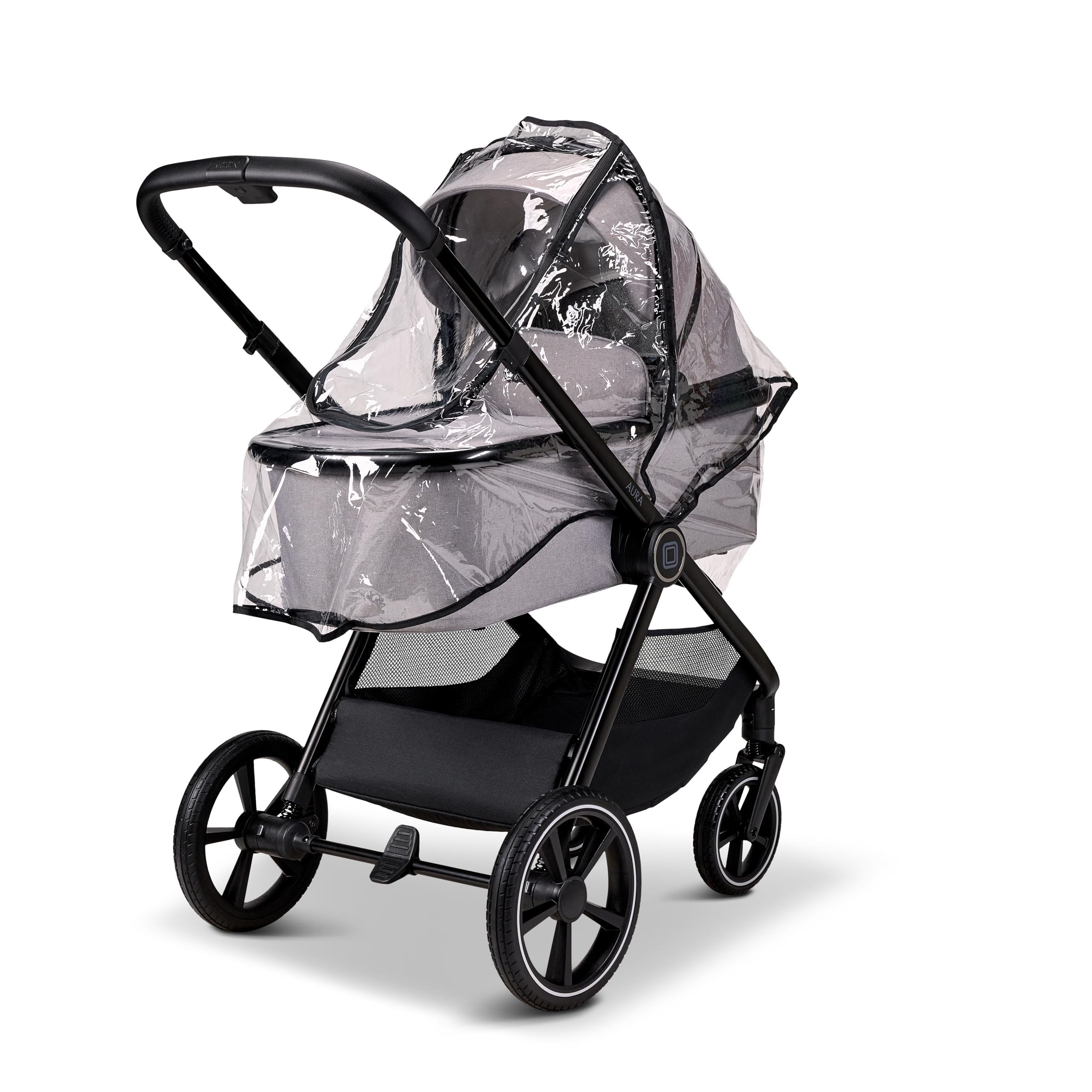 MOON Kombikinderwagen Aura stone/melange