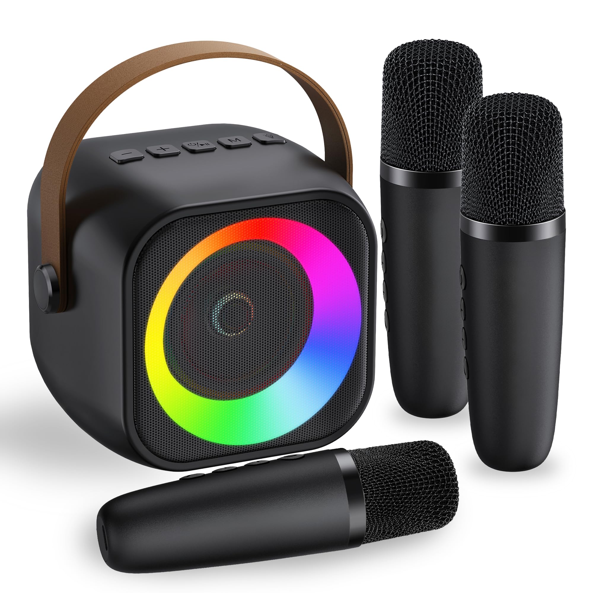Photo 1 of BEILIHART Karaoke Machine with 3 Wireless Microphones