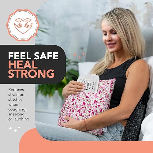 Miniatura 3 de Almohada de histerectomía para cirugía abdominal, almohadas de sección C, necesidad de recuperación posterior a la histerectomía, productos de