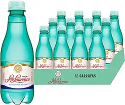 Água Mineral Sem Gás Pet SÃO LOURENÇO 300ml (12 unidades)