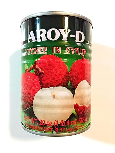 Aroy-D Lichi en almíbar 20 onzas (paquete de 4)