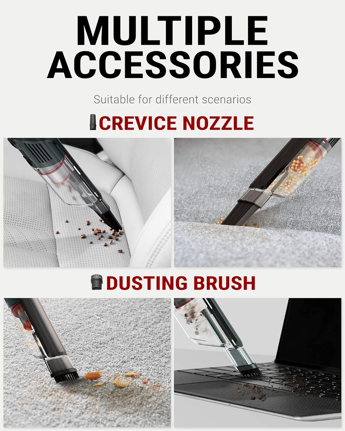 Buy VacLife Cordless Handheld Vacuum HighEfficiency Hand Vacuum with