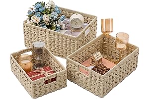 Wicker Underbed Storage Organizer Set