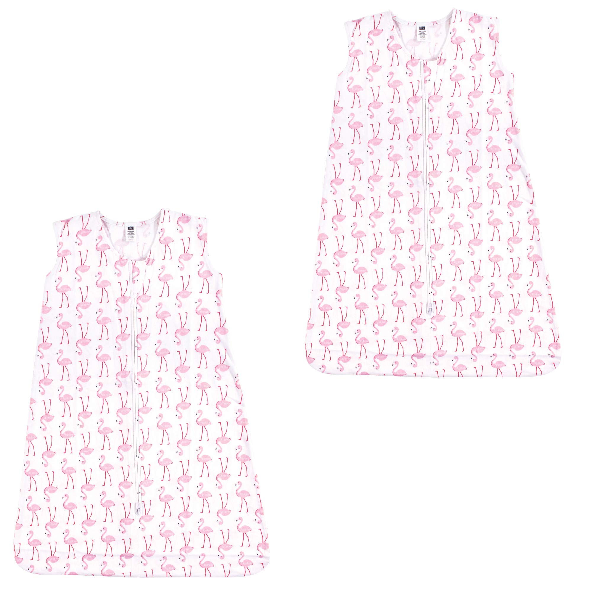 Hudson Baby Unisex BabyCotton Sleeveless Wearable Sleeping Bag, Sack, Blanket