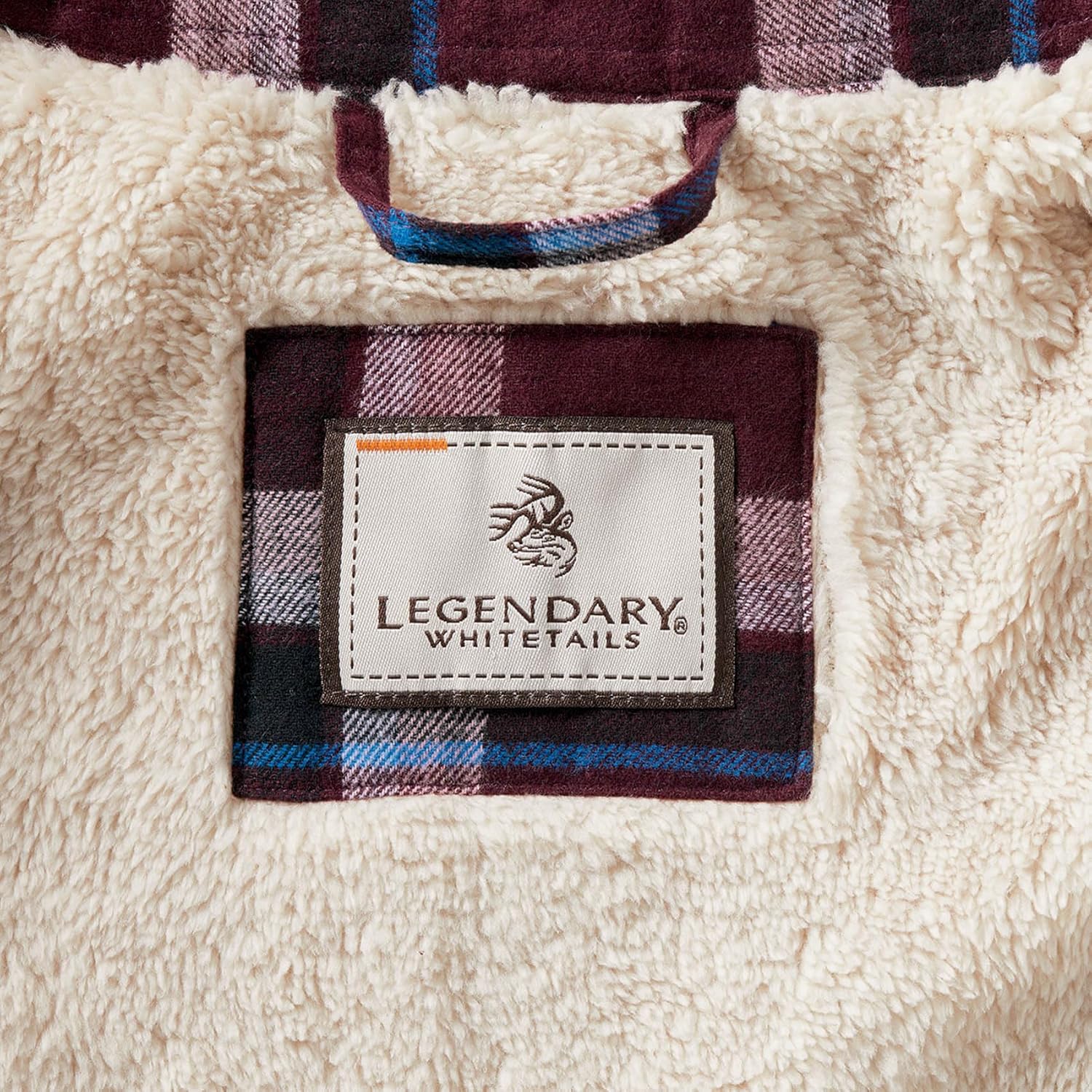 Legendary Whitetails Women's Sherpa Lined Flannel Shacket - Image 4