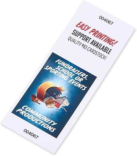 Miniatura 5 de Boletos para rifas y eventos (numerados) - 50 hojas/400 boletos!