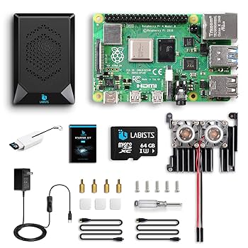 Buy Raspberry Pi 4 8GB RAM Starter Kit with 64GB Micro SD