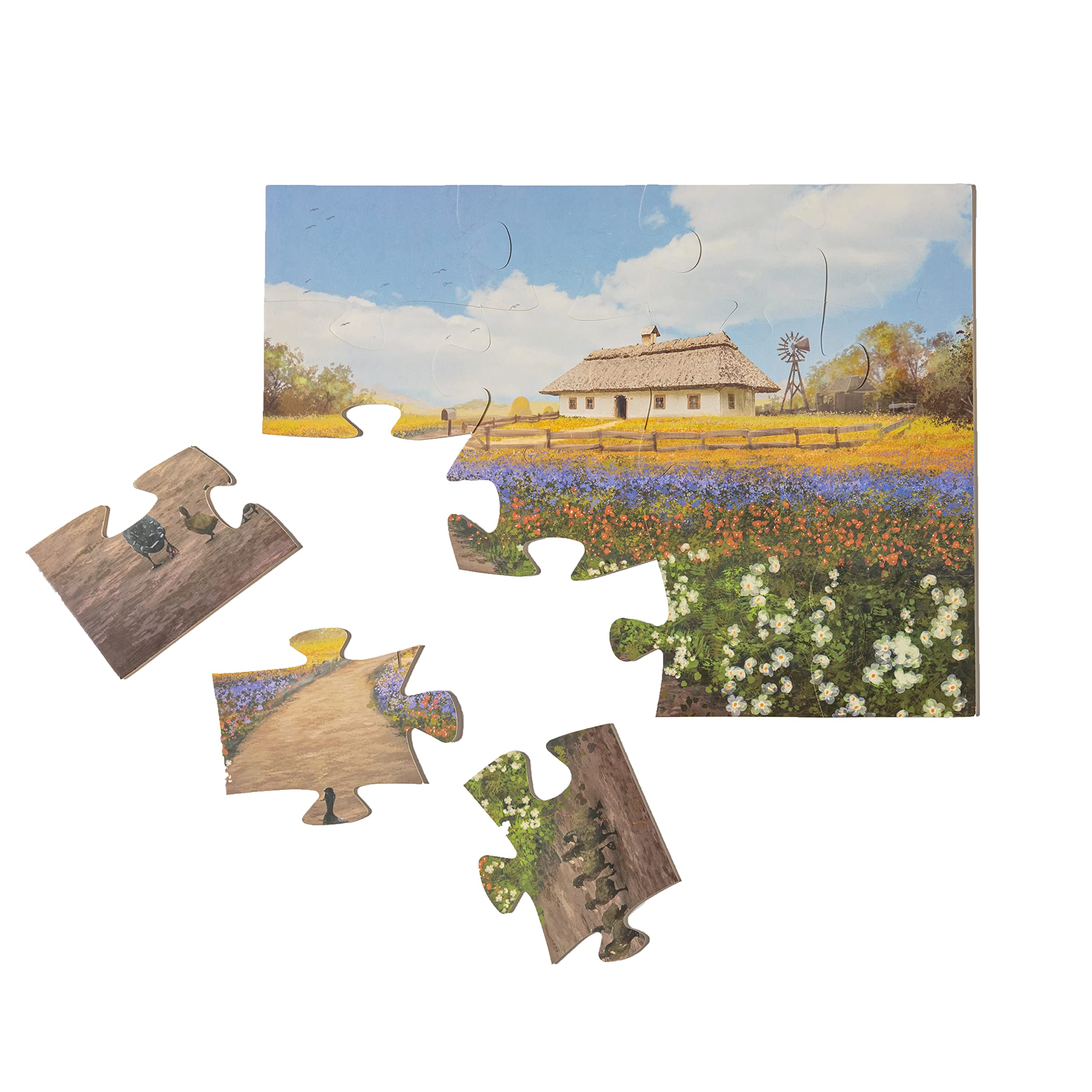 Amazon | Assistex (アシテックス) 大型ピース ジグソーパズル 認知症