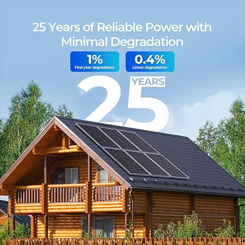 Miniatura 7 de Renogy Solar Panel 200 Watt 12 Volt, High-Efficiency Monocrystalline PV Module Power Charger for RV Marine Rooftop Farm Battery and Other Off-Grid