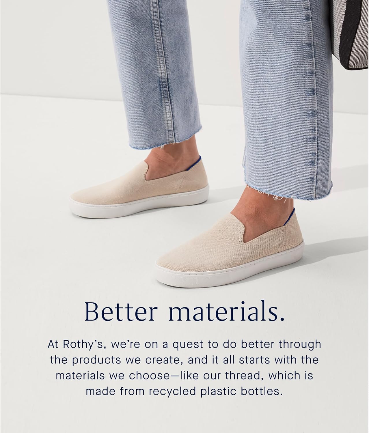 Rothy's The Original Slip On Sneaker Women's Casual Fashion Shoes, Sustainable & Washable - Image 5