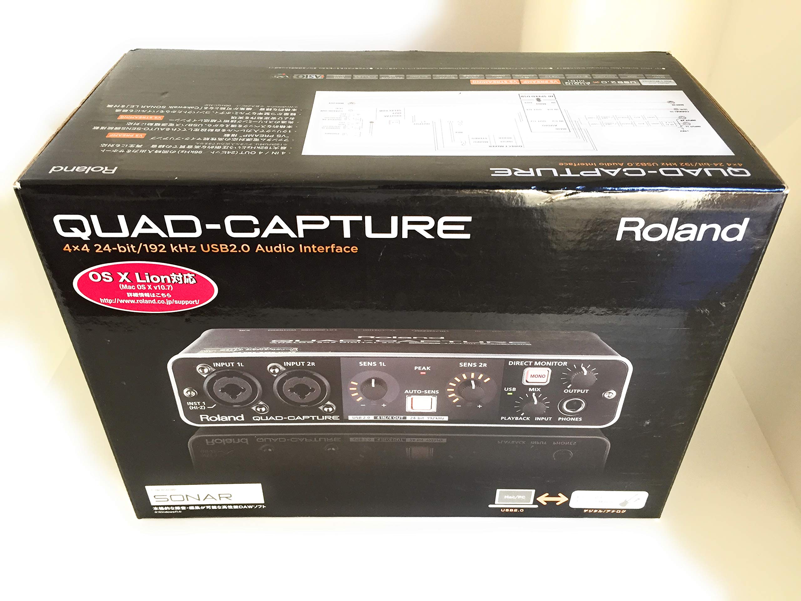 Roland QUAD-CAPTURE オーディオインターフェースUA-55 Amazon.co.jp 