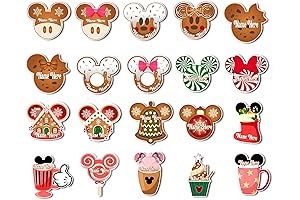 Personalized Gingerbread Peppermint Candy Magnet, Stateroom Decoration