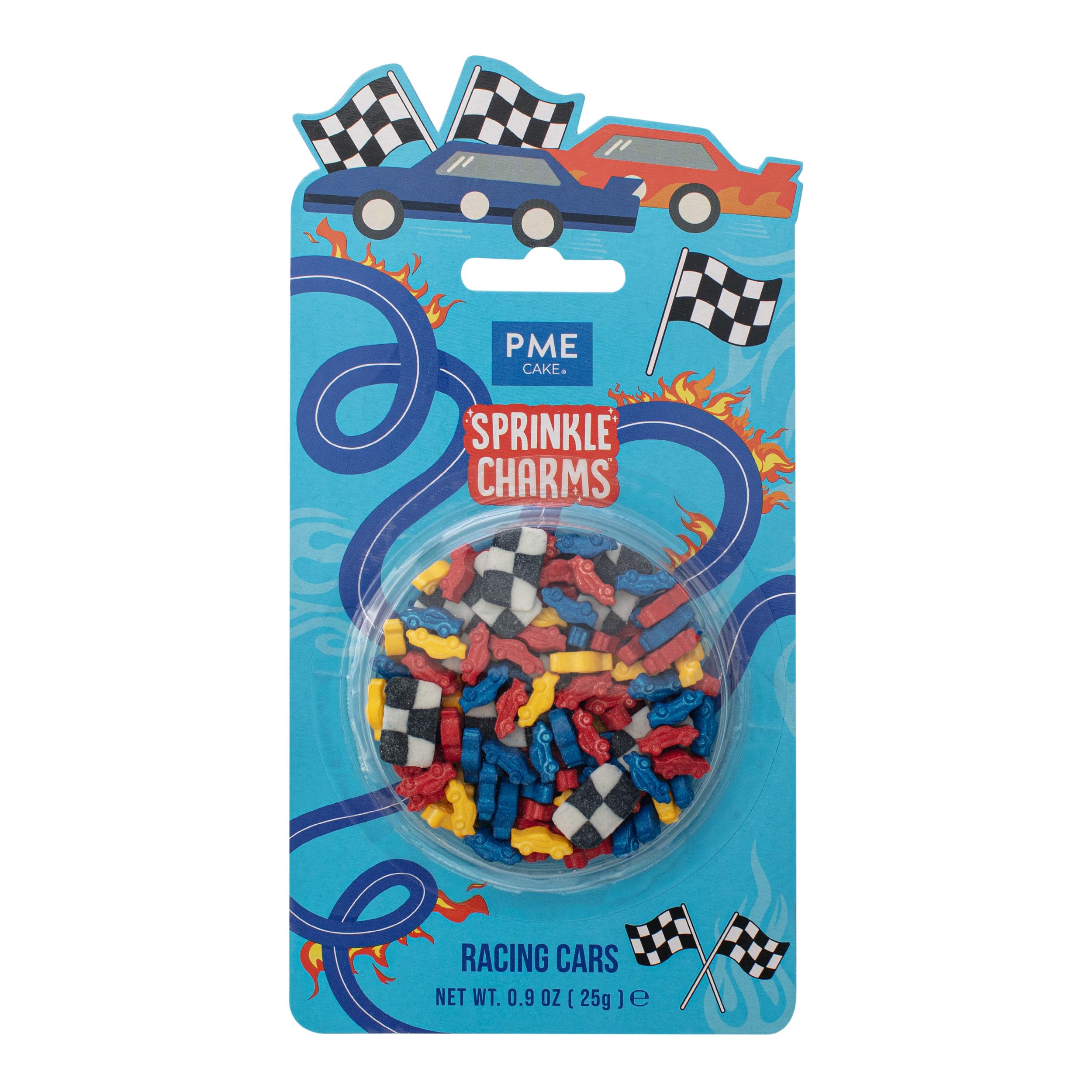 PME Cake Racing Cars Sprinkle Charms (25g / 0.9oz)