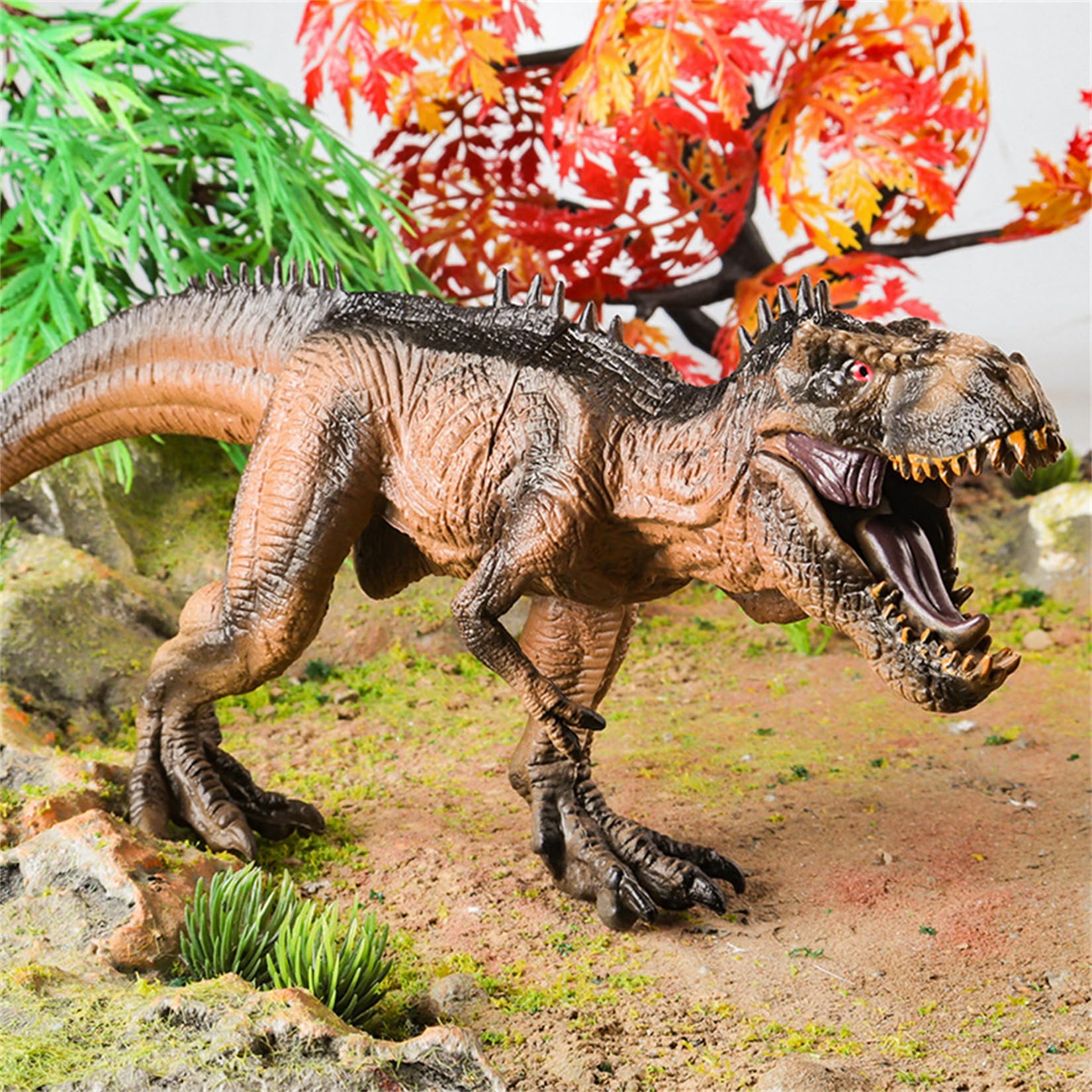 【超リアル】ティラノサウルス　恐竜　フィギュア Amazon.co.jp: MAIBED 大型ティラノサウルス・レックス 可動フィギュア
