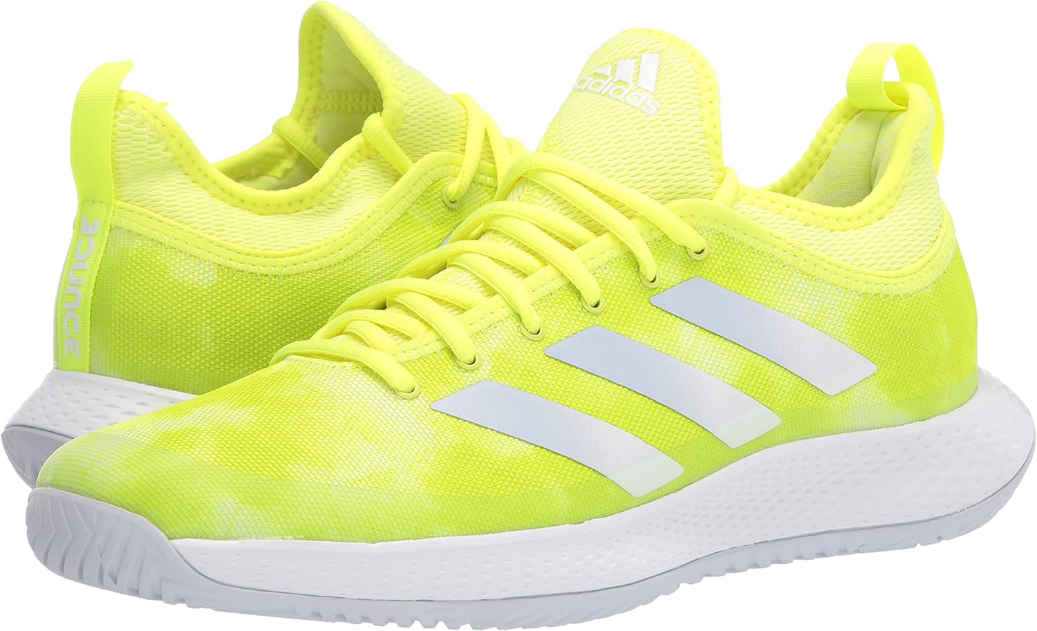 adidas Men's Defiant Generation Tennis Shoe 9.5 Women/9.5 Men Solar Yellow/Halo Blue/White