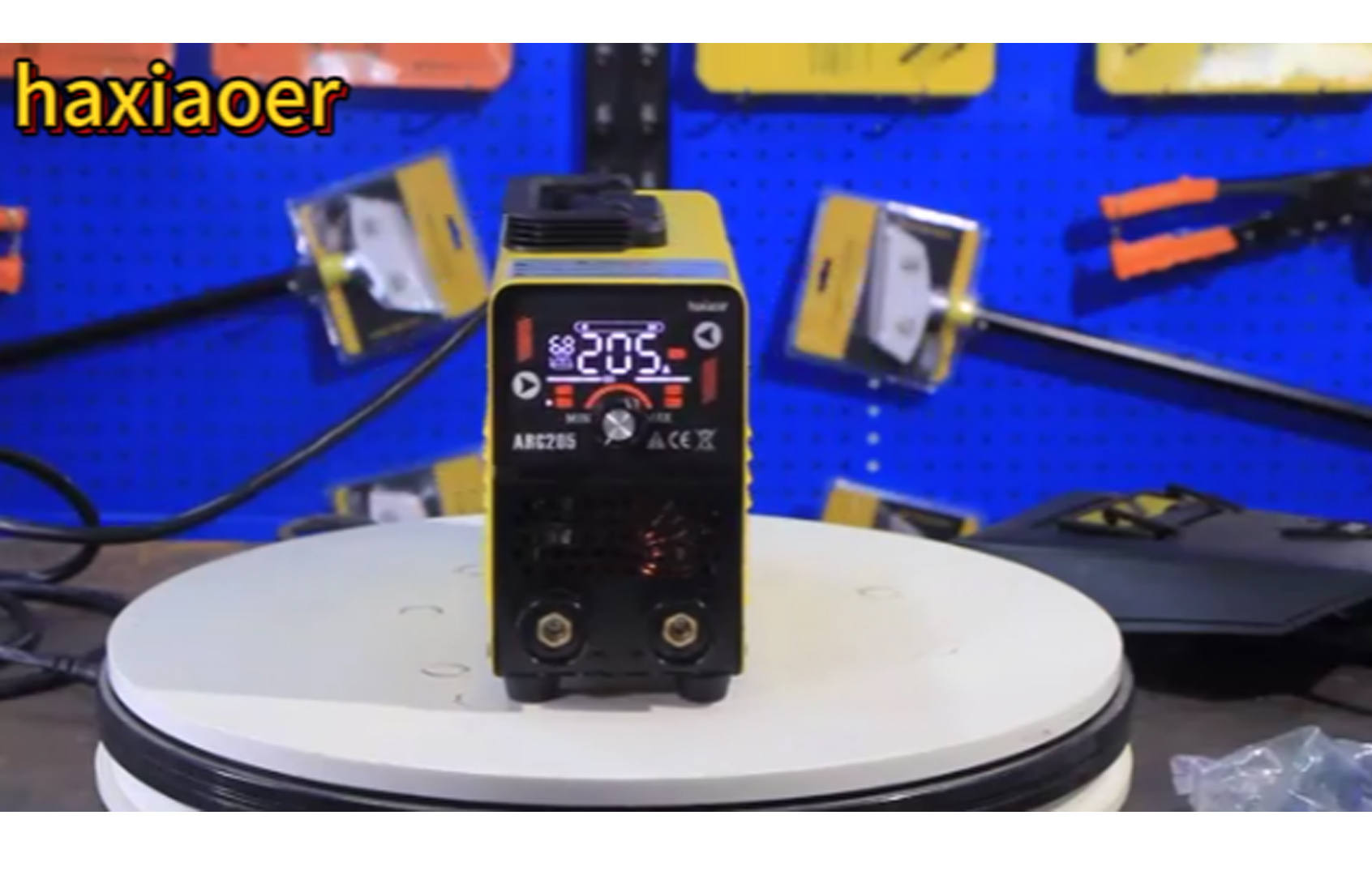 Amazon | haxiaoer アーク溶接機 最大出力205A 100V 200V兼用溶接機
