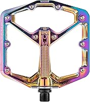 Vista 70 de Crankbrothers Stamp Pedales Planos MTB - Pedales de Bicicleta Ligeros, Versátiles y Duraderos de Tamaño Específico