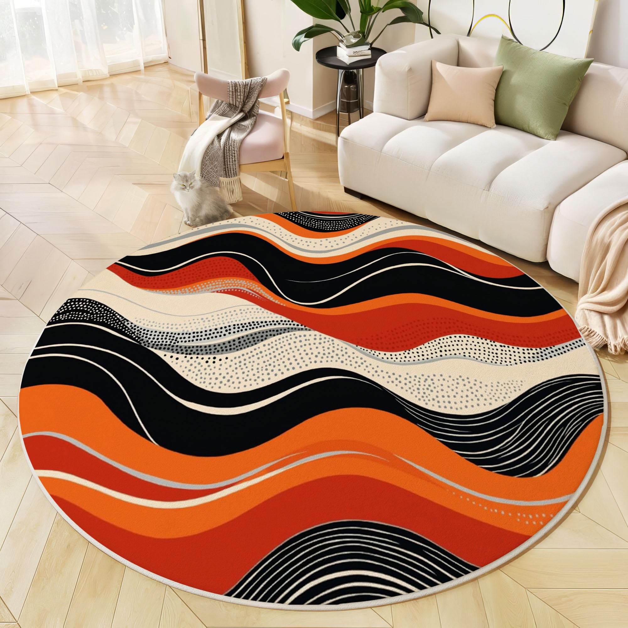 Moquette de chambre douillette et colorée pour un coin lecture chaleureux et cosy