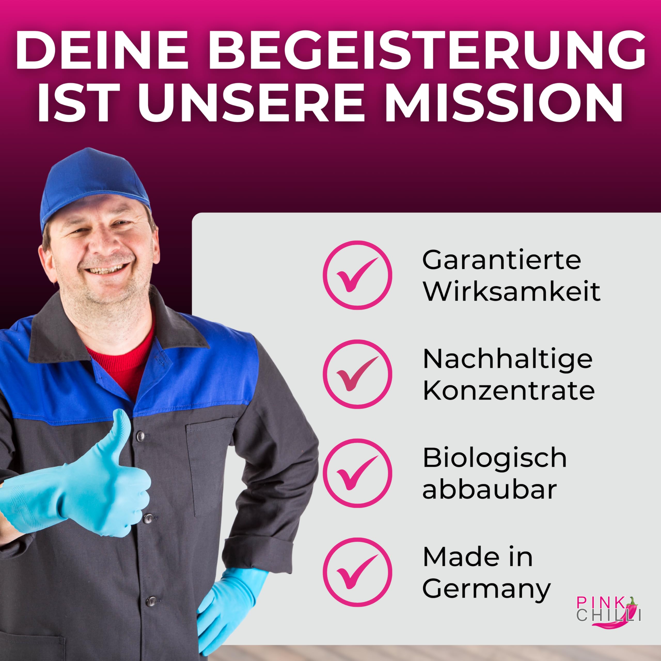 Maschinen-Boss 1l - Biofilm entfernen Waschmaschine & Spülmaschine - ca 100 Anwendungen - Sensoren Maschinenreinigung Geruchsentfernung - hochkonzentrierter Reiniger gegen Ablagerungen