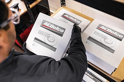 Miniatura 5 de ACDelco 18A813A Rotor de ventaja del freno de disco delantero sin revestimiento