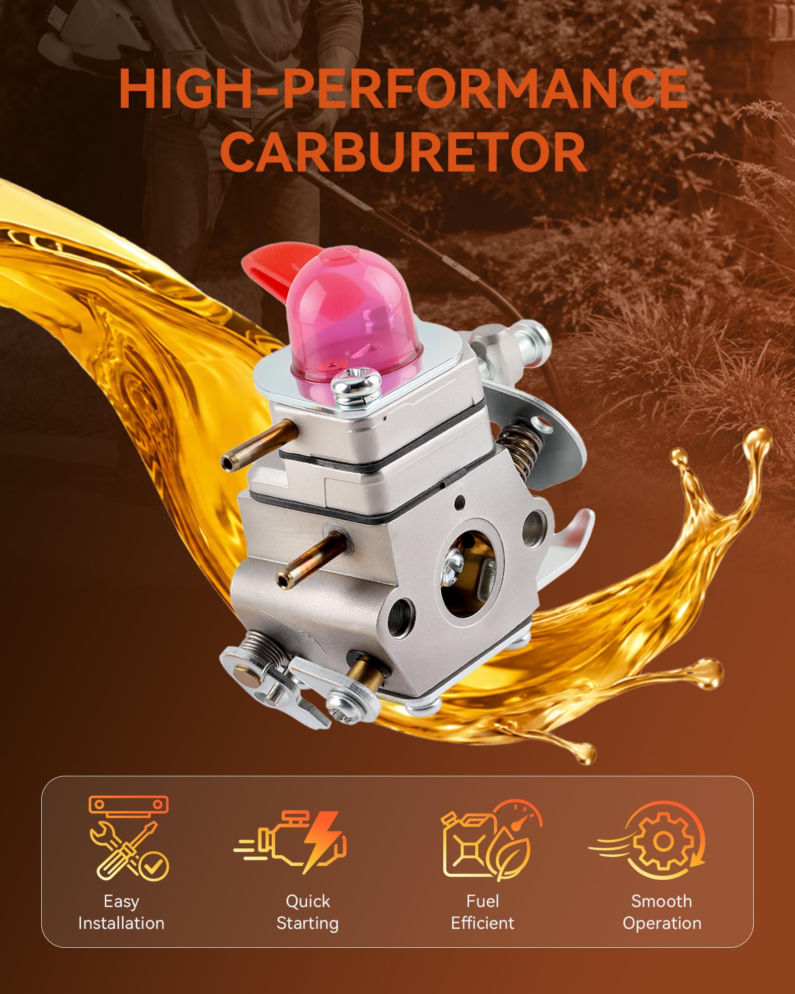 Amazon.com: partszen 530071811 Carburetor for Poulan Pro PP125