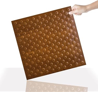 Tink 3 Boyutlu Duvar Paneli Kabartmal  Puantiye Desenli Pvc 41x41 cm/ 6 Adet /1 m