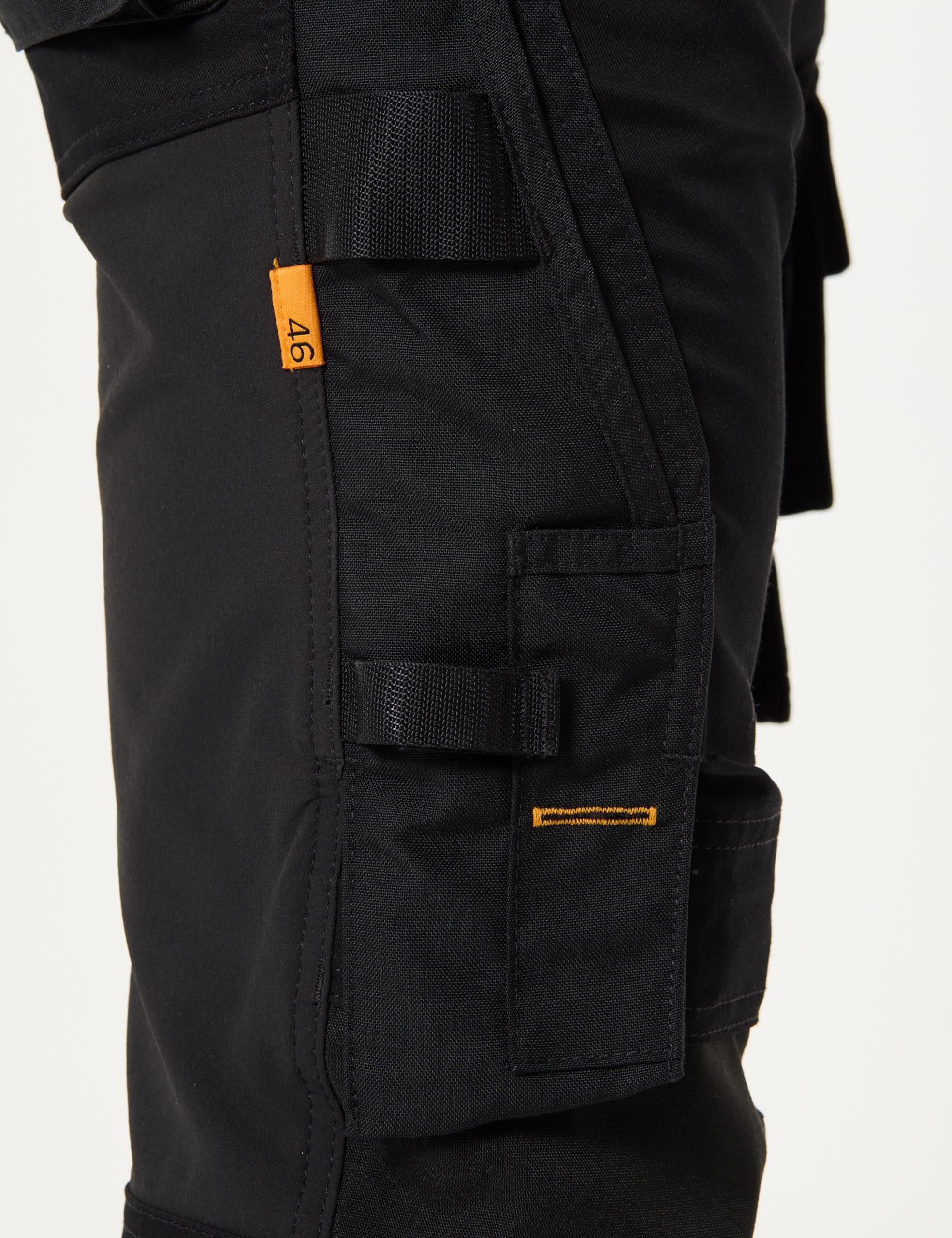 Snickers Workwear AllroundWork, 6341, Slim Fit, Pantaloni da Lavoro con pratiche Tasche, Nero, 52