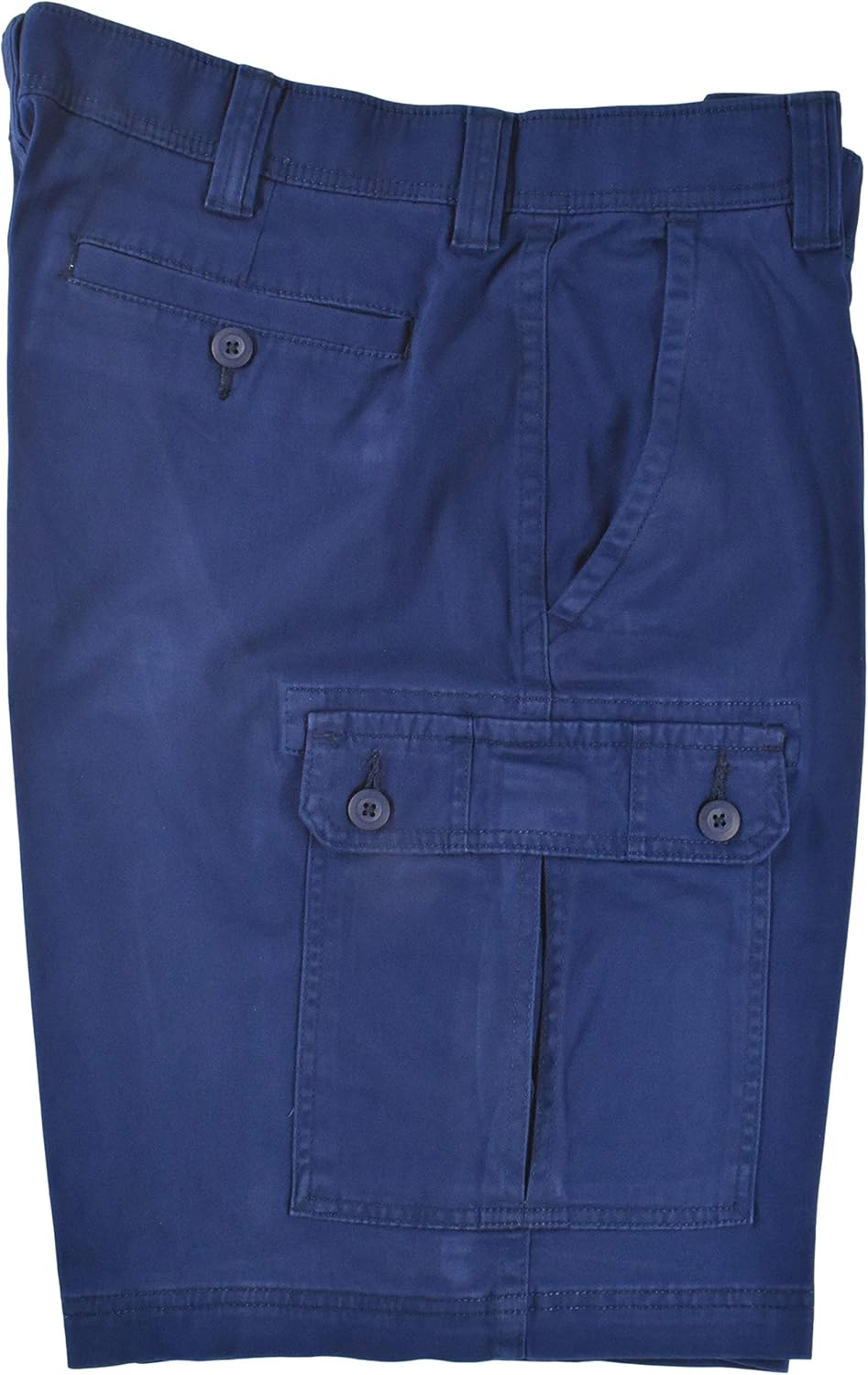 St. John's Bay Men's Power Stretch Cargo Shorts (High Rise Grey)
