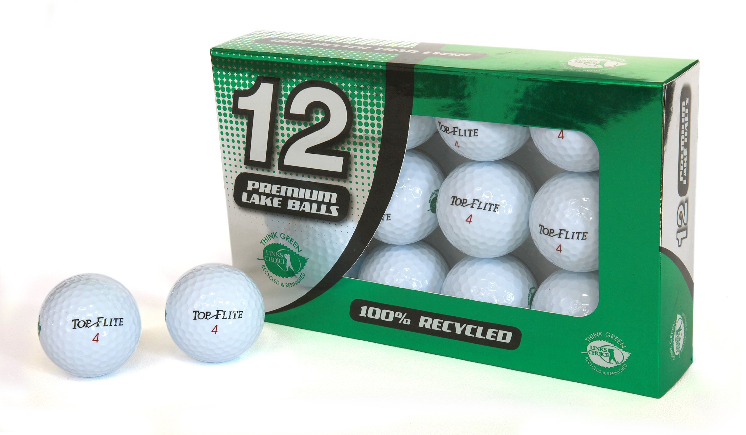 Second Chance Titleist Mix Top Flite Lake Balls - Reconditioned