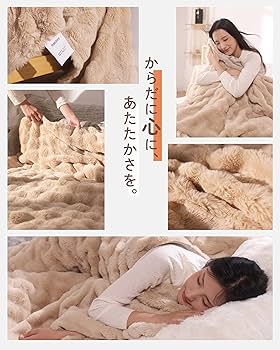 電気毛布 ラビットファー調 10段階温度調整 Amazon.co.jp : 電気毛布 TOPZEE 掛敷き兼用 でんき掛敷毛布 ラビット