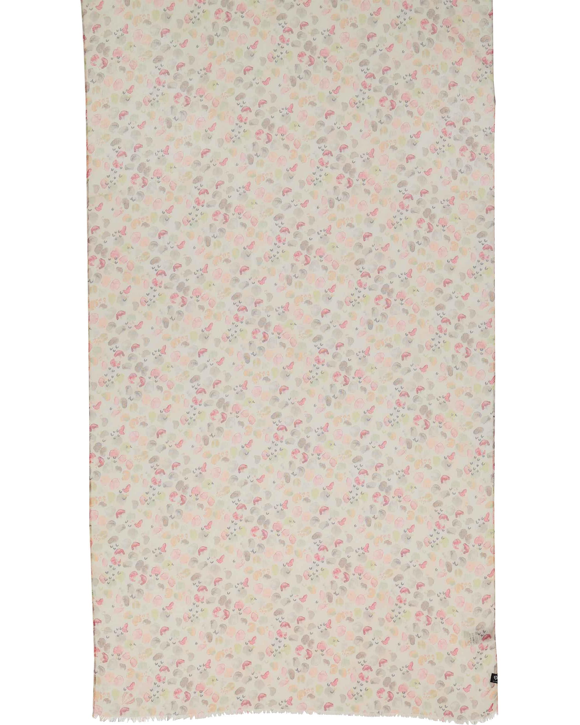 FRAAS Damen Schal Sustainability Edition | Punkte Aquarell Design | recyceltes Polyester | 70 x 180 cm