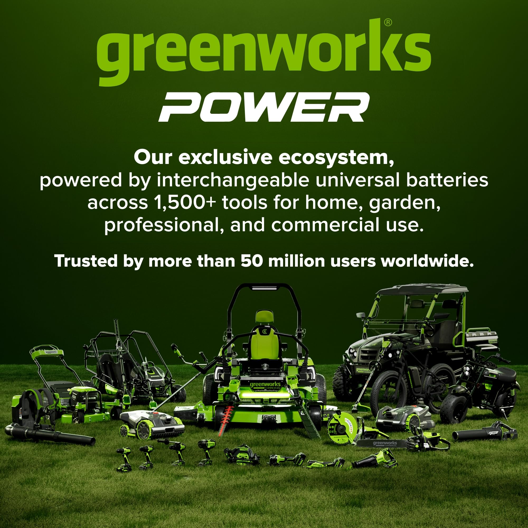 Greenworks PA51218A1 - Set di punte per avvitatore a percussione, 60 pezzi