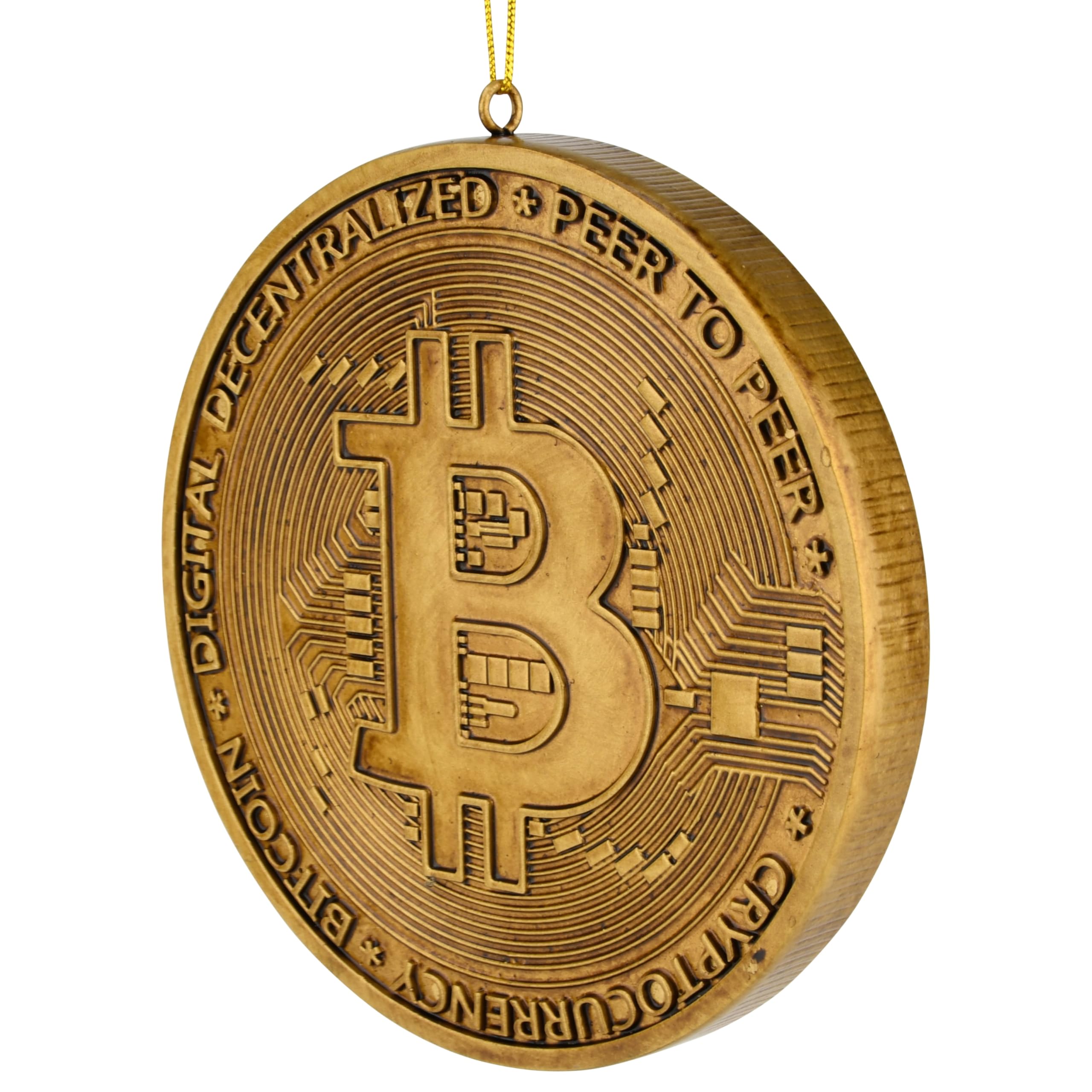 Amazon.com: Tree Buddees Bitcoin Christmas Ornament Cryptocurrency Money  Ornaments : Home & Kitchen