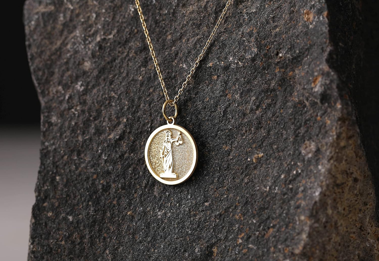 Lady Justice Necklace, Lady Justice Pendant, Lawyer Graduation Necklace, Lawyer Necklace Charm, Attorney in Law Gift, Birthday Gift Necklace