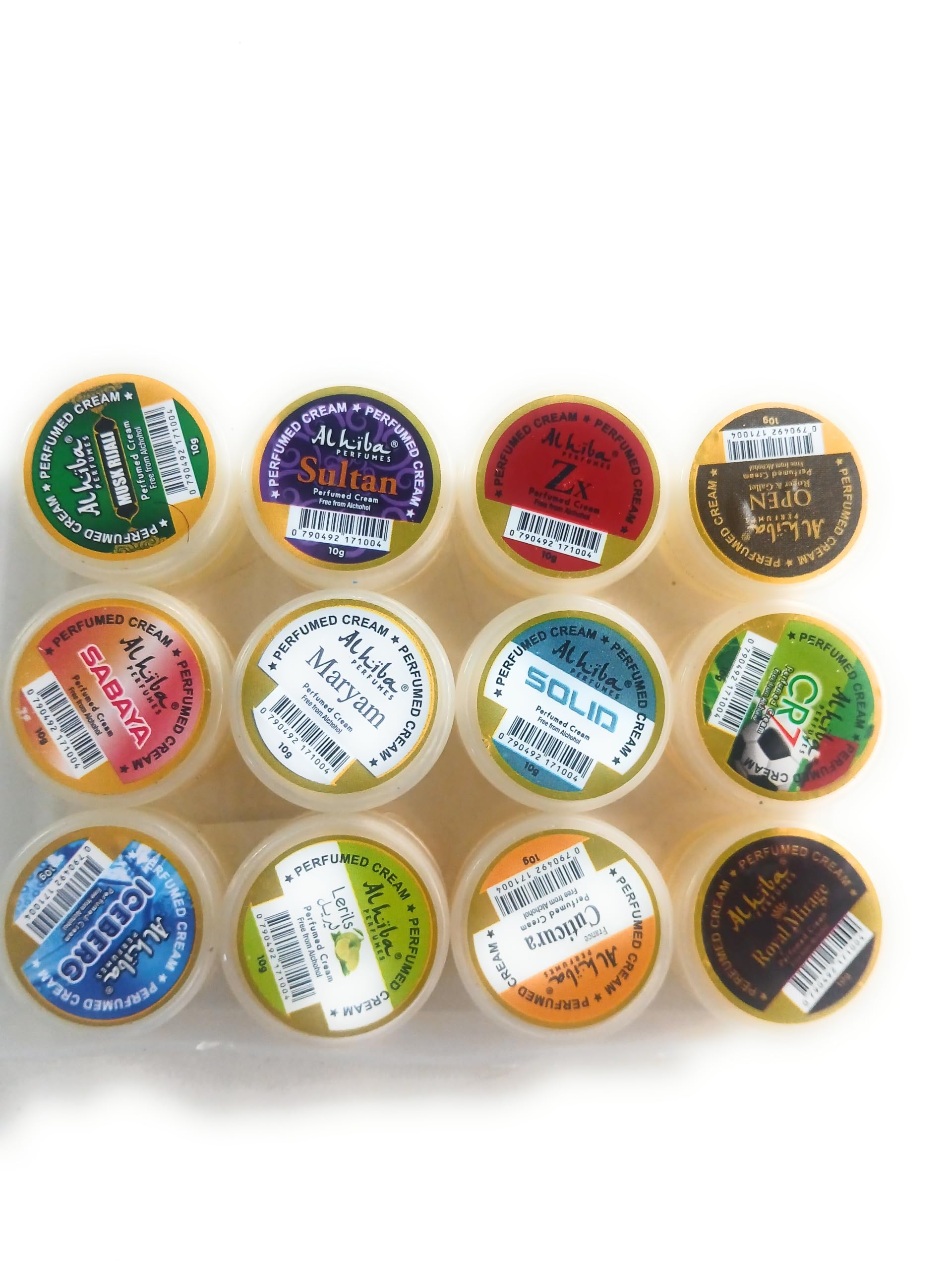Pack of 12 Perfumed Differnt Flavours Scents Cream Al hiba Best Gift | Perfumed cream-image-26