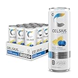 Fizz Free Blue Razz Lemonade, Sugar Free Energy Drink, 12 Fl Oz (Pack of 12)