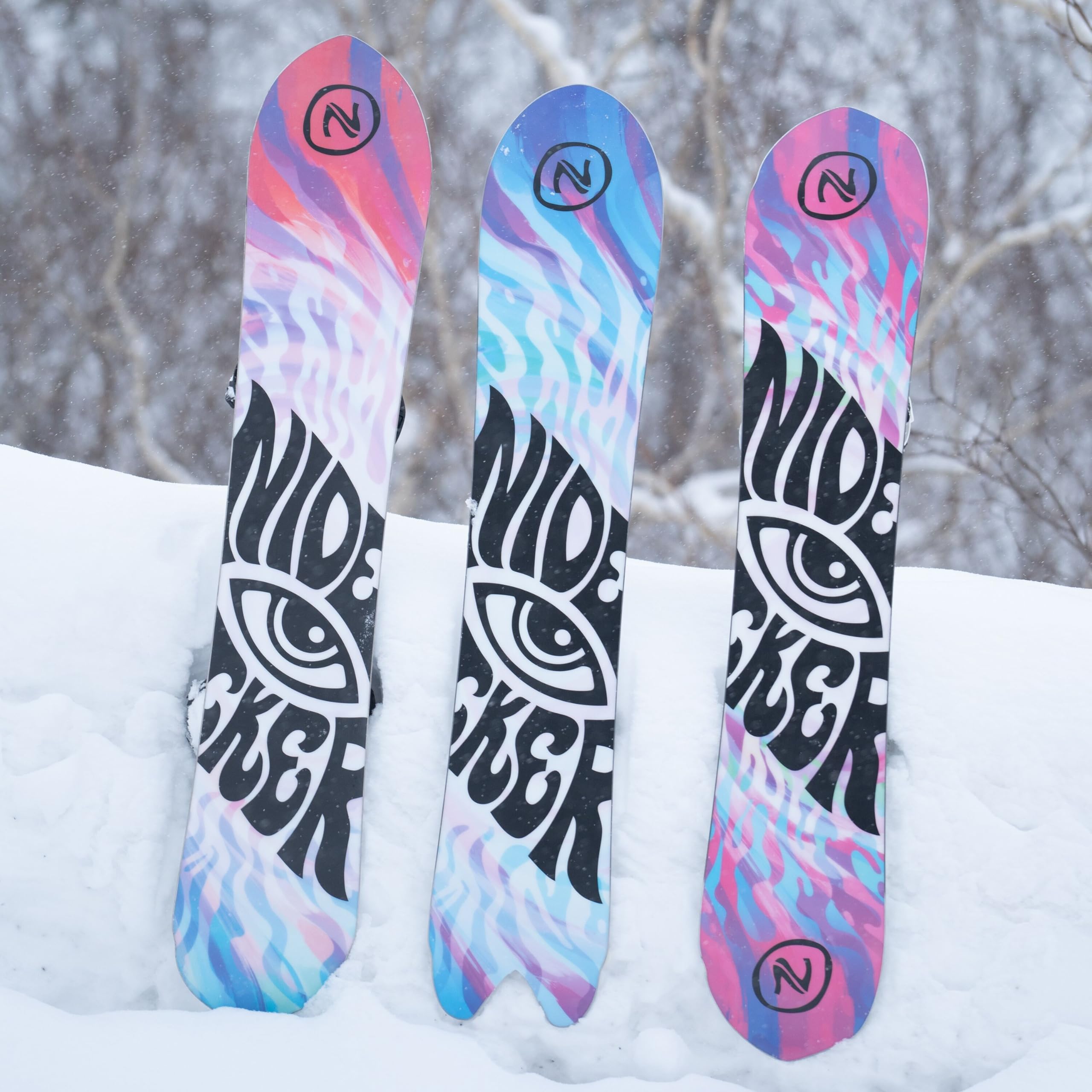 Nidecker BETA Snowboard - All-Mountain Board con Flex Responsive e Profilo Camber