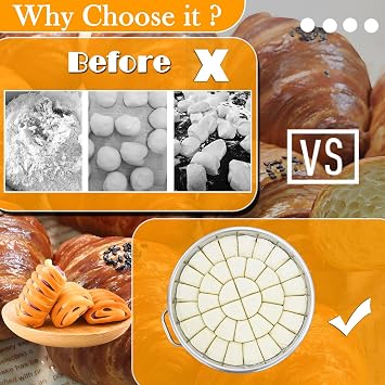 Electric Dough Divider Cutter 36Pcs Dough Dividing Cutting Machine Pastry Cutter Dough Lump Spacer Stainless Steel Fillings Divider with 2 Stainless Steel Plates for Bakery 30-155g 110V