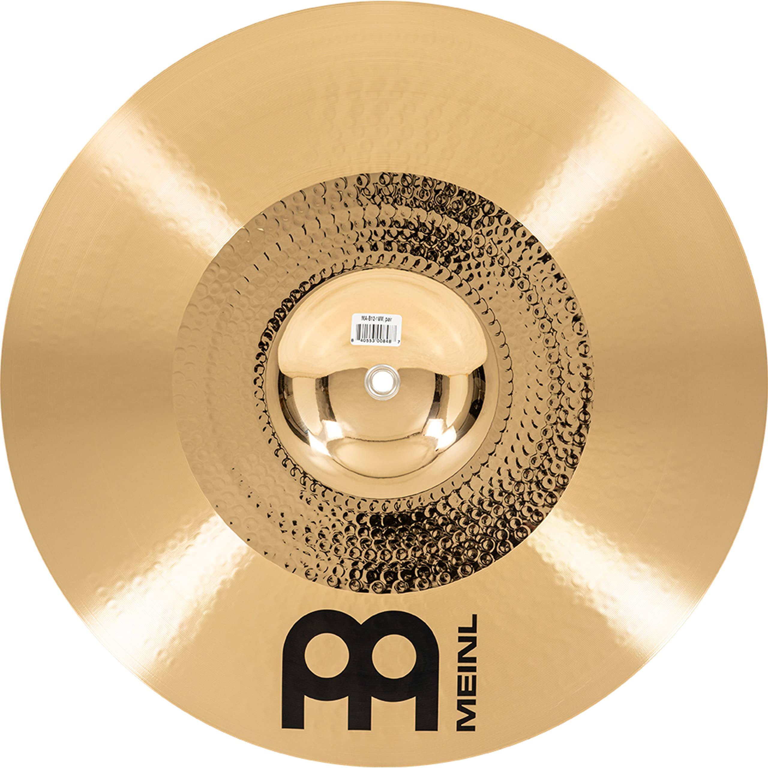 Meinl - Cymbales à main - Medium - 18" - En bronze B12