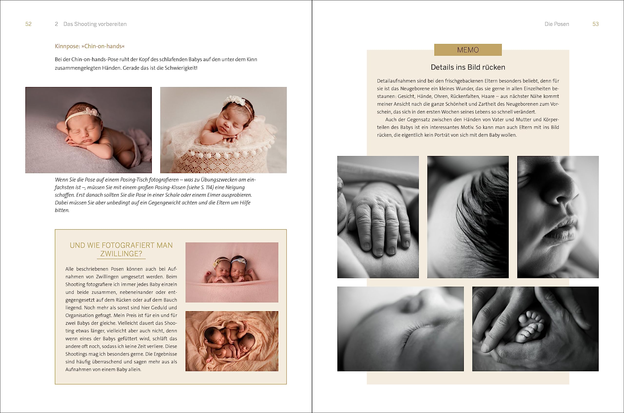 Babys fotografieren: Neugeborene liebevoll in Szene setzen